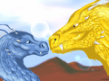 Bjartskular_Glaedr_and_Saphira_by_Lil_Louise.png