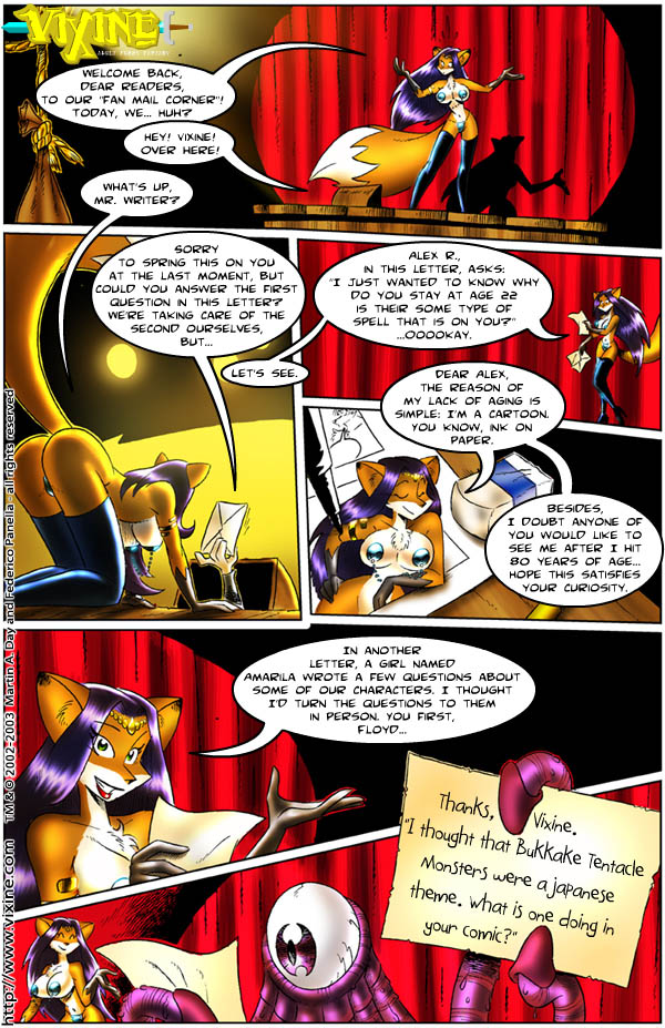 yiffing.in - Gallery: Vixine Comic Strip.