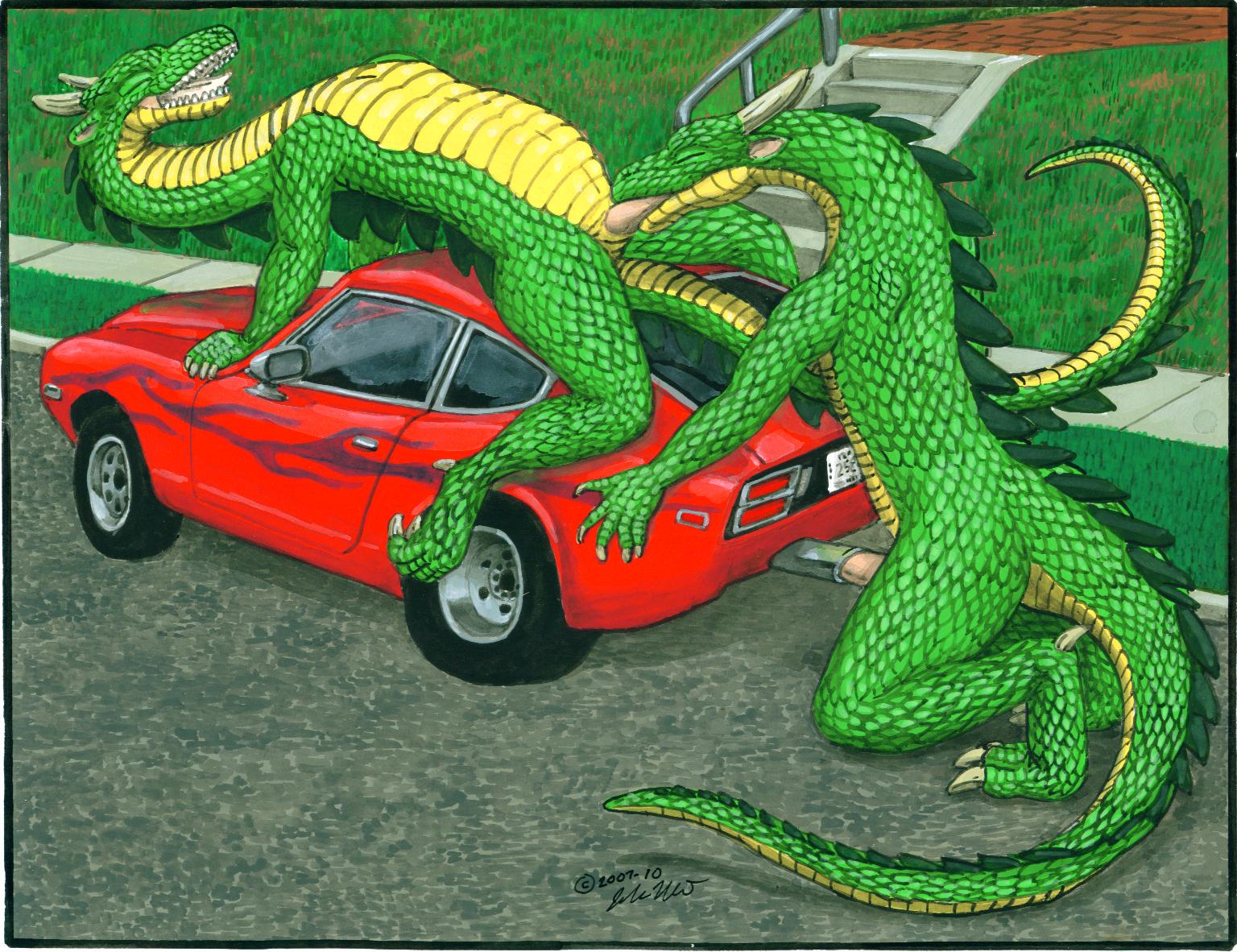 yiffing.in - Gallery: DRAGONS AND CARS.