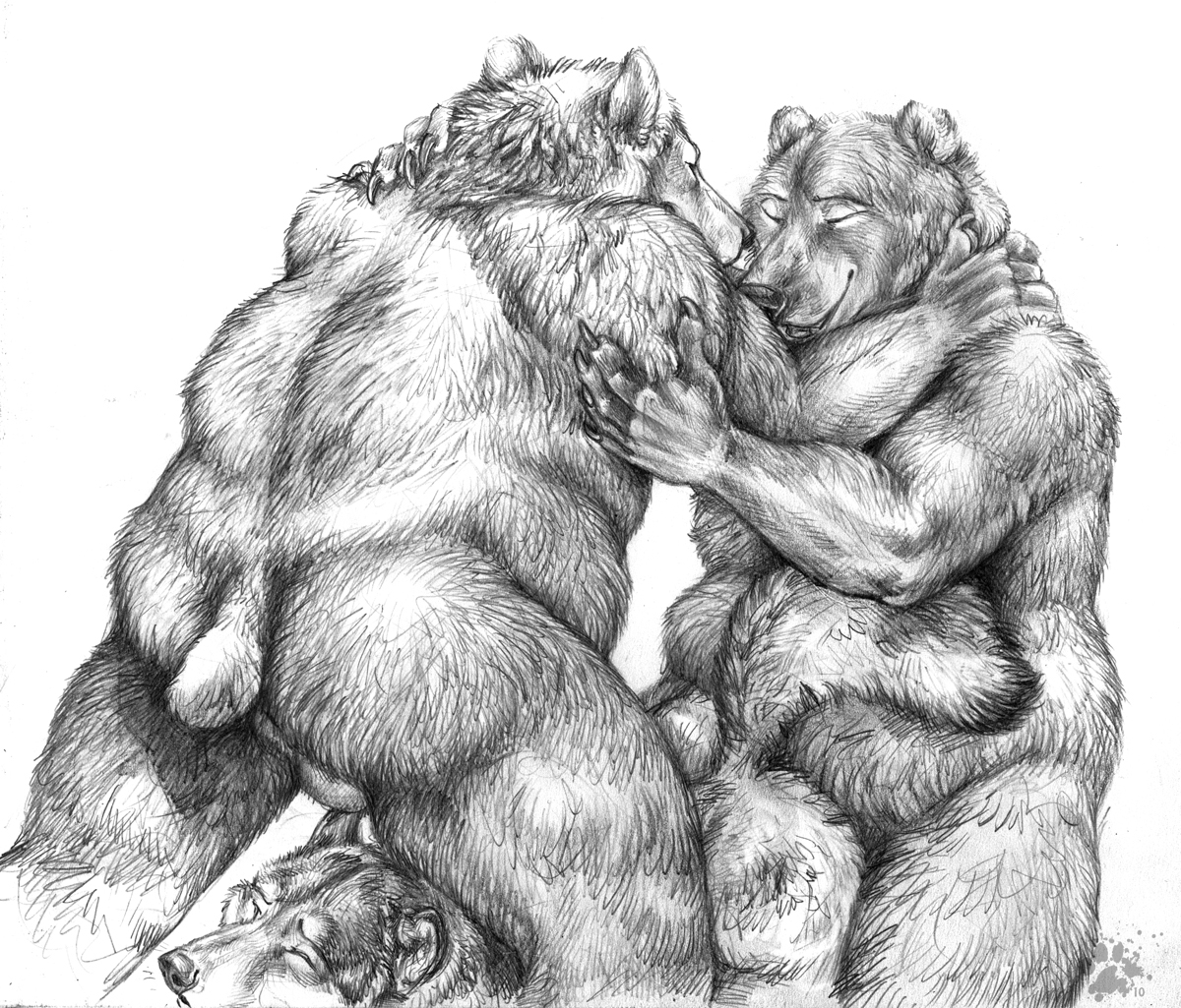 Threesome far and bear